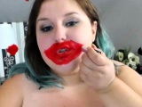 Fat White Girl Makeup Fetish On Webcam