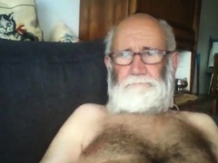 Grandpa Show On Webcam