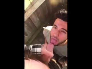 Cute cock sucker and cum eater