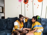 African Friends Going Through Divorce Lesbian Sex