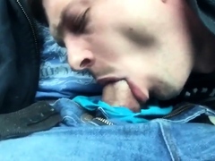 Car blowjob n swallow