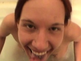 Misty Blowjob in Bathtub