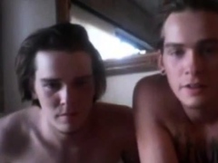 Twink Twins Masturbating On Webcam