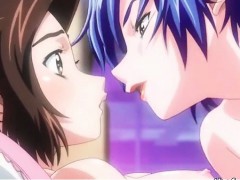 Teen hentai futanari licking wet pussy